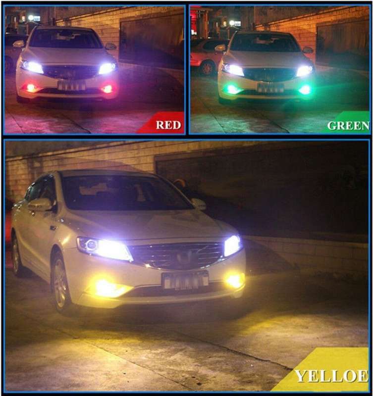LED Colour Changing T10 Lights with Remote, Easy Installation, just Plug & Play