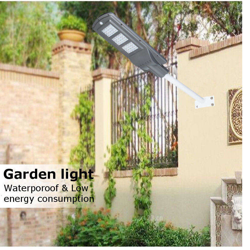90Watt LED SOLAR Street Light with Remote, PIR, Motion Sensor, Waterproof with 3 Lighting Modes