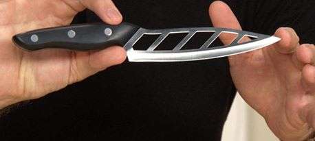 Aero Knife  Cuts like a Razor and NOTHING Sticks