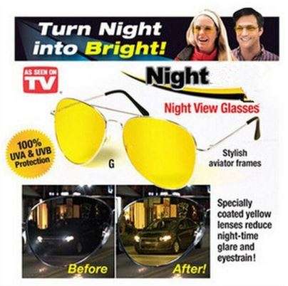 Anti-Glare Night Vision Driving Glasses with a Polarized Sports Design
