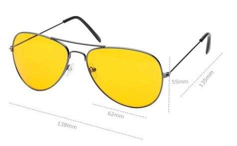 Anti-Glare Night Vision Driving Glasses with a Polarized Sports Design