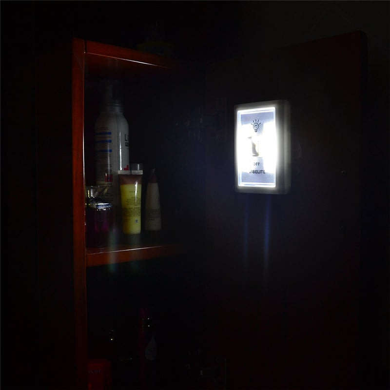 4 COB LED Super Bright Night Light, Easy to Install with Magnetic Base