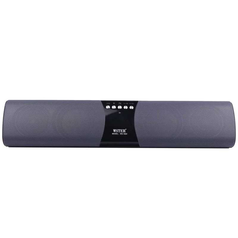 Wireless Bluetooth Soundbar with FM Radio & Build-In Mic  Support SD Card, USB, AUX