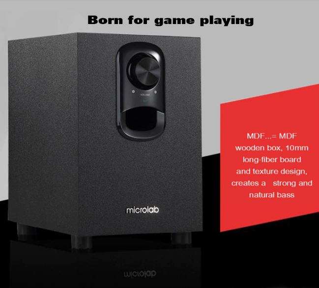Multimedia Speaker System with Bluetooth, FM Radio & Remote Control