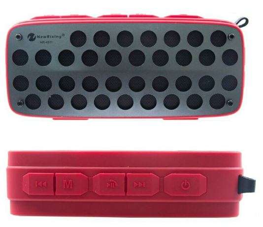 Waterproof Wireless Bluetooth Speaker Support FM Radio, USB, SD Card/Aux-in