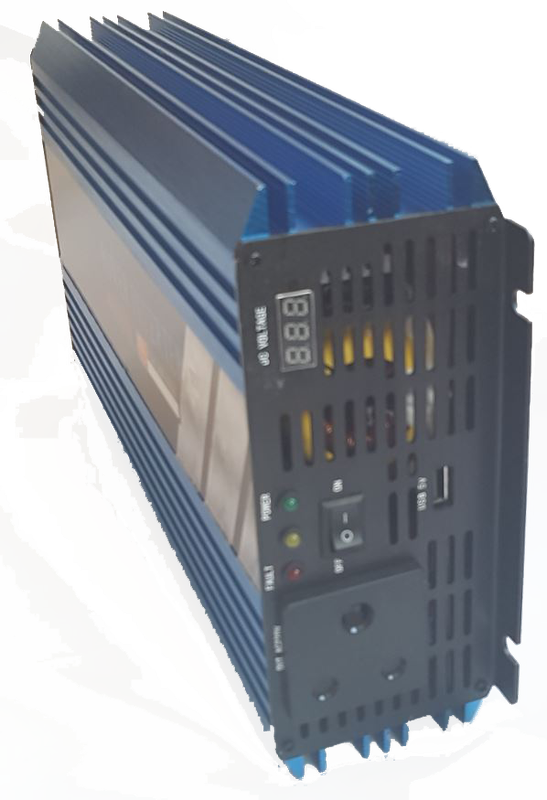 PURE SINE SOLAR Power Inverter 4000W Constant Power & 8000W Peak Power  Convert 12V DC to 220V AC