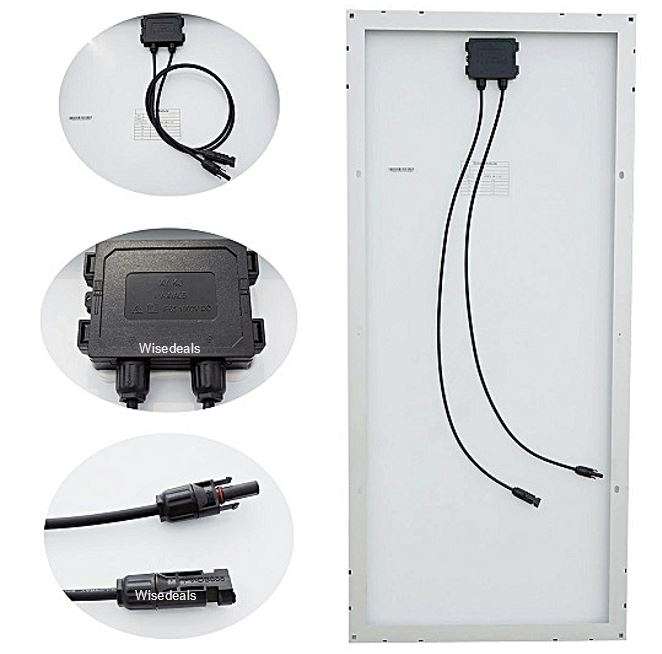 Monocrystalline Solar Panels 12 Volt  50W or upgrade to 80W, 100W, 165W, 200W, 290W & 350W
