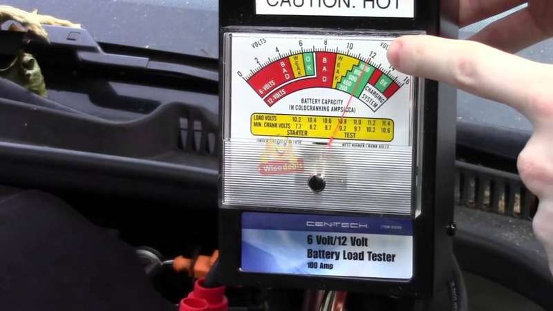 6V & 12V Battery Load Tester - Offers Complete Charging System Diagnosis