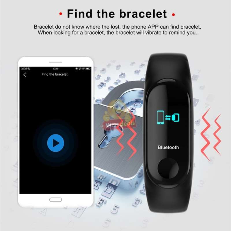 NEW MUSIC CONTROL Fitness Tracker Smart Watch, Monitor Heart Rate, Blood Pressure, Blood Oxygen