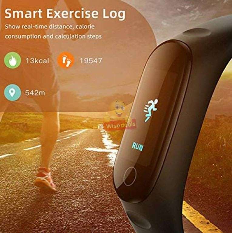 NEW MUSIC CONTROL Fitness Tracker Smart Watch, Monitor Heart Rate, Blood Pressure, Blood Oxygen