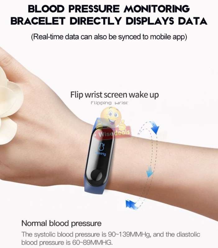 NEW MUSIC CONTROL Fitness Tracker Smart Watch, Monitor Heart Rate, Blood Pressure, Blood Oxygen