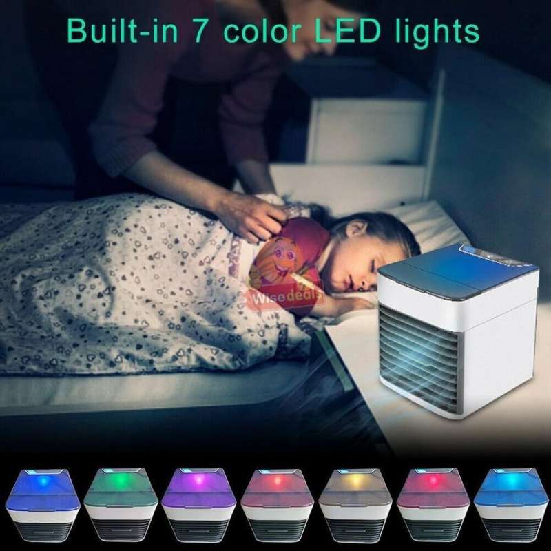 5-in-1 Artic Storm Ultra Air Cooler, Purifier, Humidifier & Different Colours of Lights