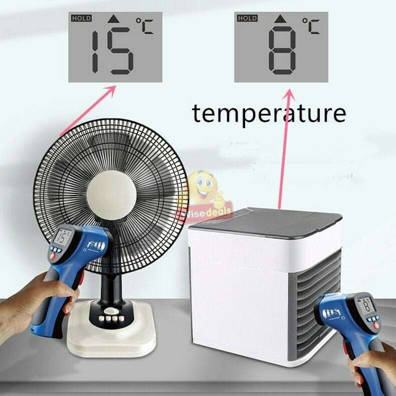 5-in-1 Artic Storm Ultra Air Cooler, Purifier, Humidifier & Different Colours of Lights