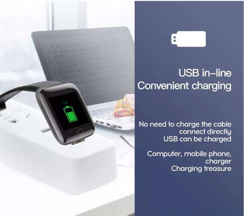 NEW Bluetooth Health Smart Watch - Monitor Heart Rate, Blood Pressure, Blood Oxygen