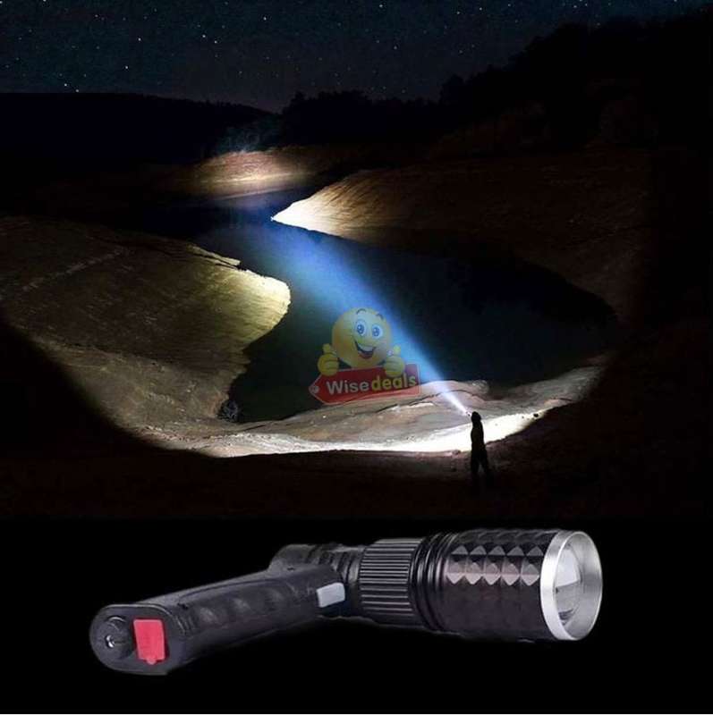 Super Far Distance 3500mAh LED Pistol Light, 3 Lighting Modes, USB Interface, Mobile Power Bank