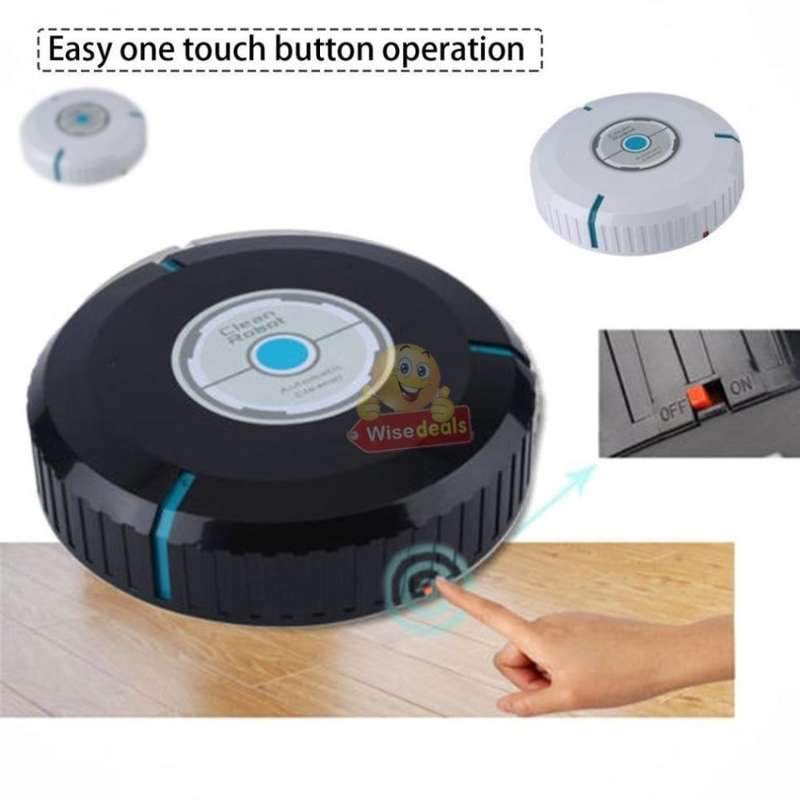 Automatic Smart Robot Vacuum & Mop - Sit back, relax, and let the Robotic Mop do the cleaning