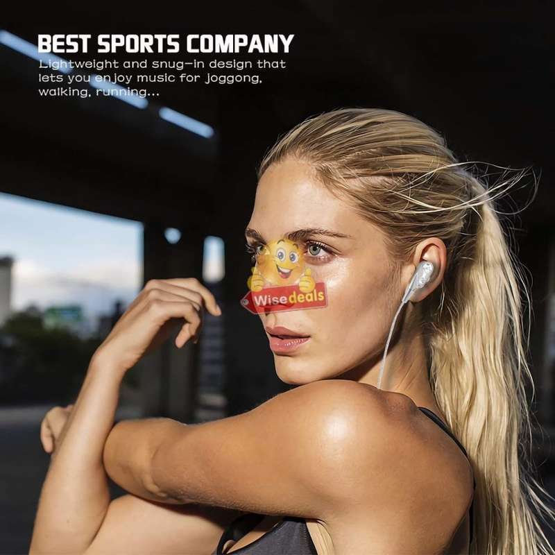 Wireless Stereo Bluetooth Headphones with Touch Control, Comfortable Fit & Wide Compatibility