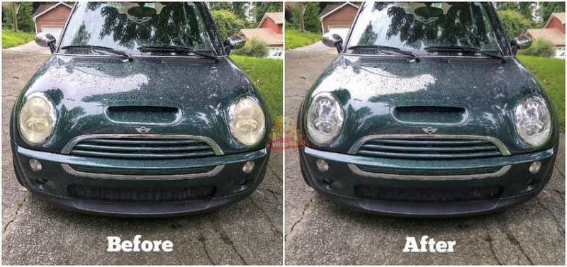 DIY Headlight Restoration Kit Eliminate Degradation, Yellowing, Oxidation & Scratches