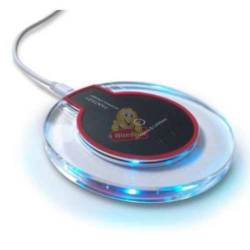 Wireless Charger for all QI Compliant Phones & Devices with USB Port