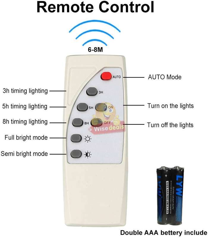 60W LED SOLAR Flood Light with Remote Control, Solar Panel, 5m Cable, Waterproof & 1350 Lumens