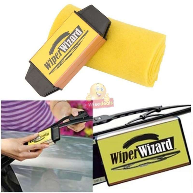 Wiper Wizard  Make OLD Windshield Wipers Work Like NEW In Just SECONDS!