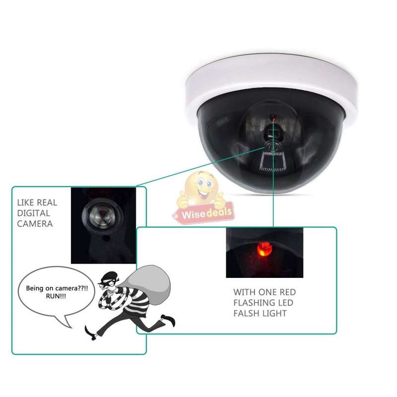 Dummy Security Camera - Why splurge on an expensive real camera? The effect is the same