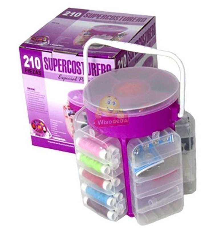 210 Piece Sewing Set  Everything you need in a Single Sewing Container