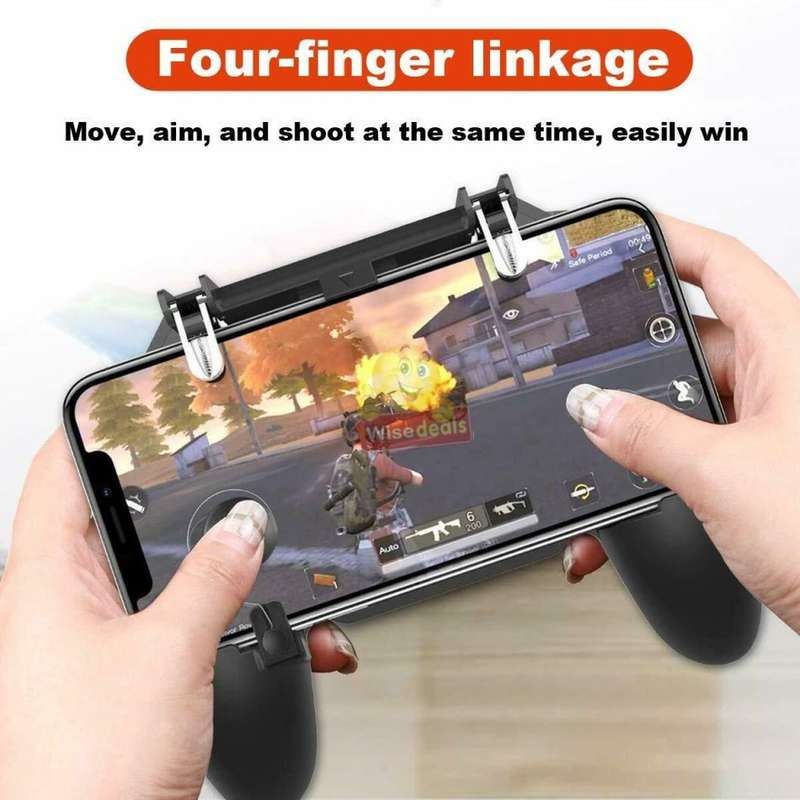 Mobile Phone Game Controller, Wireless Joystick for iPhone and Android, Fits most Mobile Devices