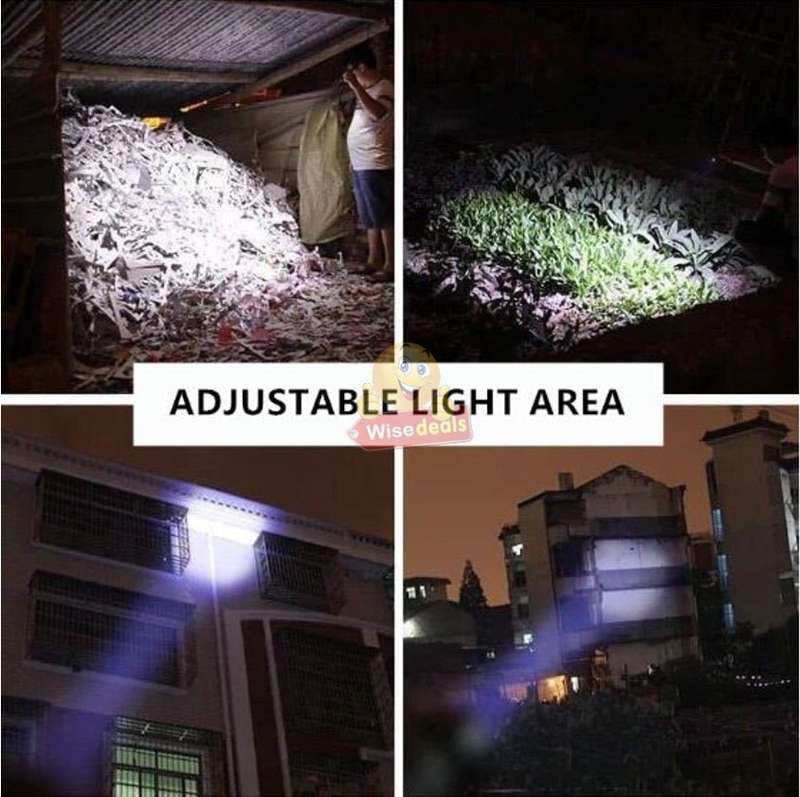 Mini USB LED Rechargeable Flashlight compact in box with 3 modes