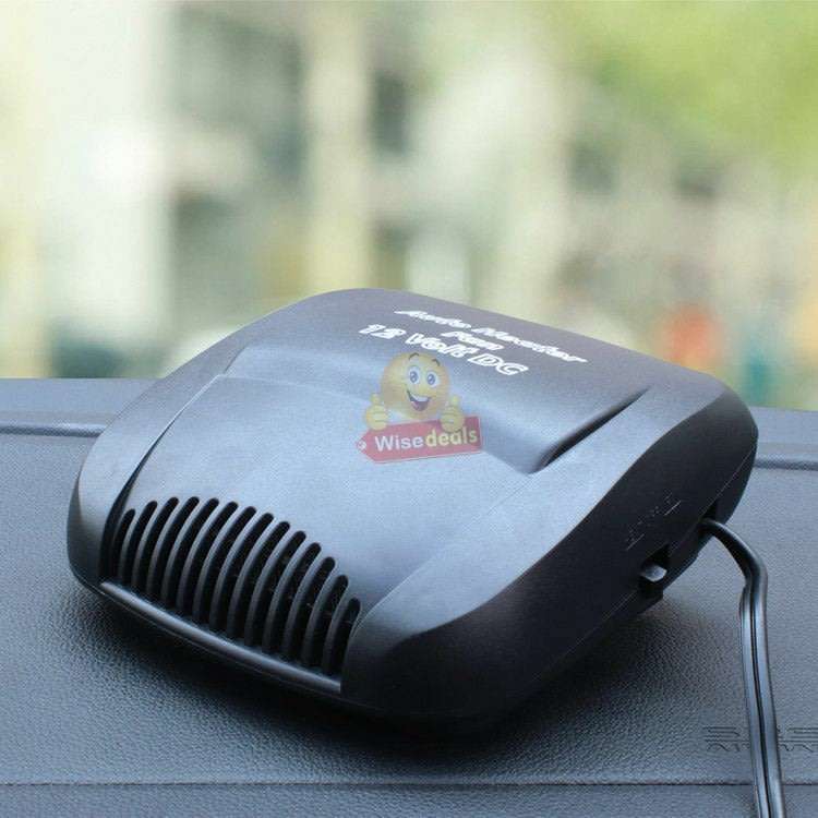 2-IN-1 12V 150W Car Heating & Cooling Fan & Defogger