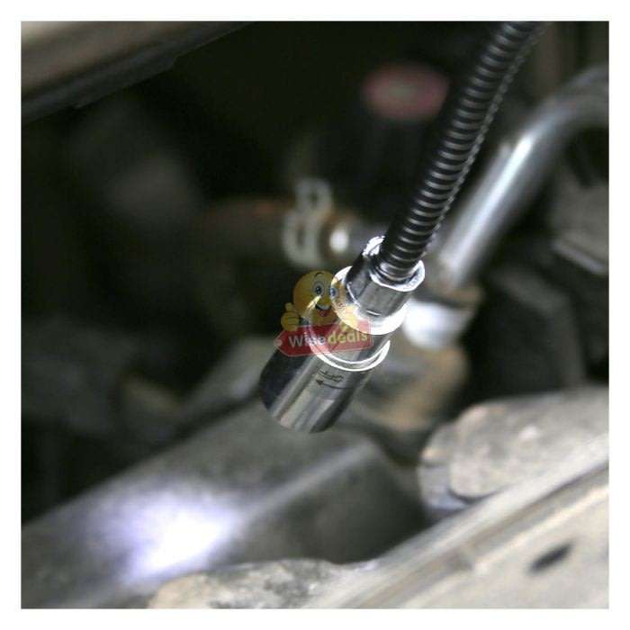 56cm Flexible Magnetic Pick-Up Tool with LED Light