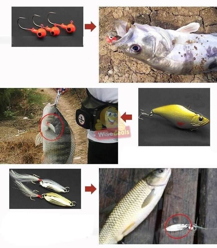 101 Piece Fishing Tackle Lure Bait Kit, comes in a transparent two-layer Box
