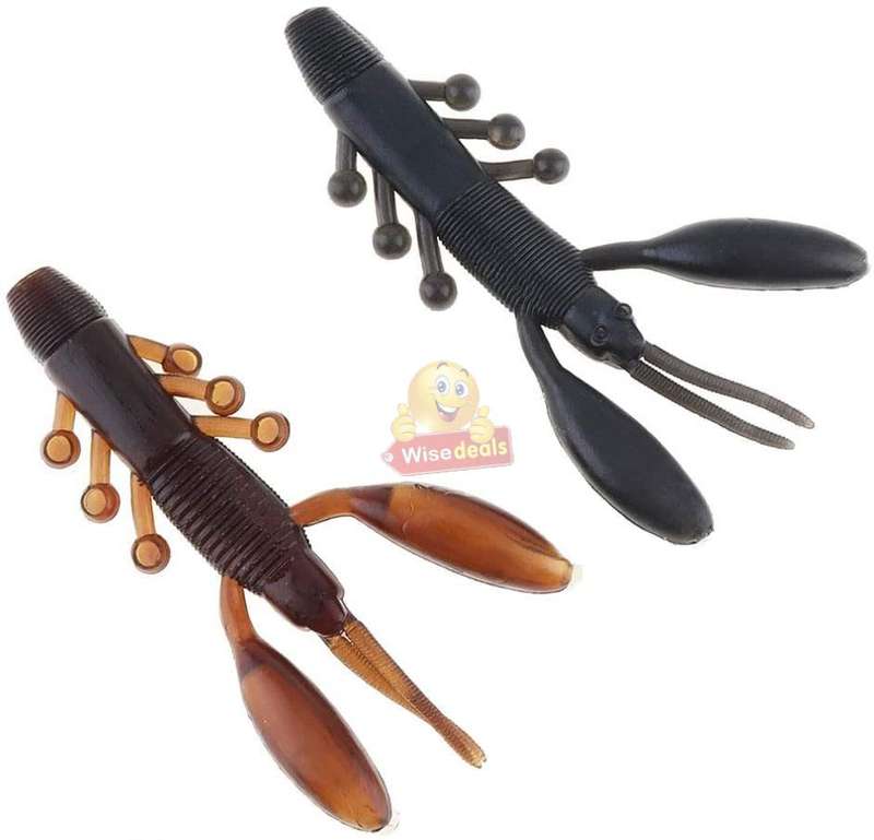 101 Piece Fishing Tackle Lure Bait Kit, comes in a transparent two-layer Box