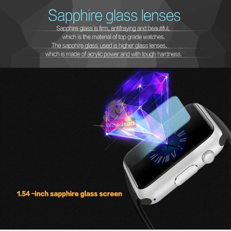 New Fashion Sport Smart Watch  Support Sim & SD Card, Touch Screen, Bluetooth, Camera, Audio, Video