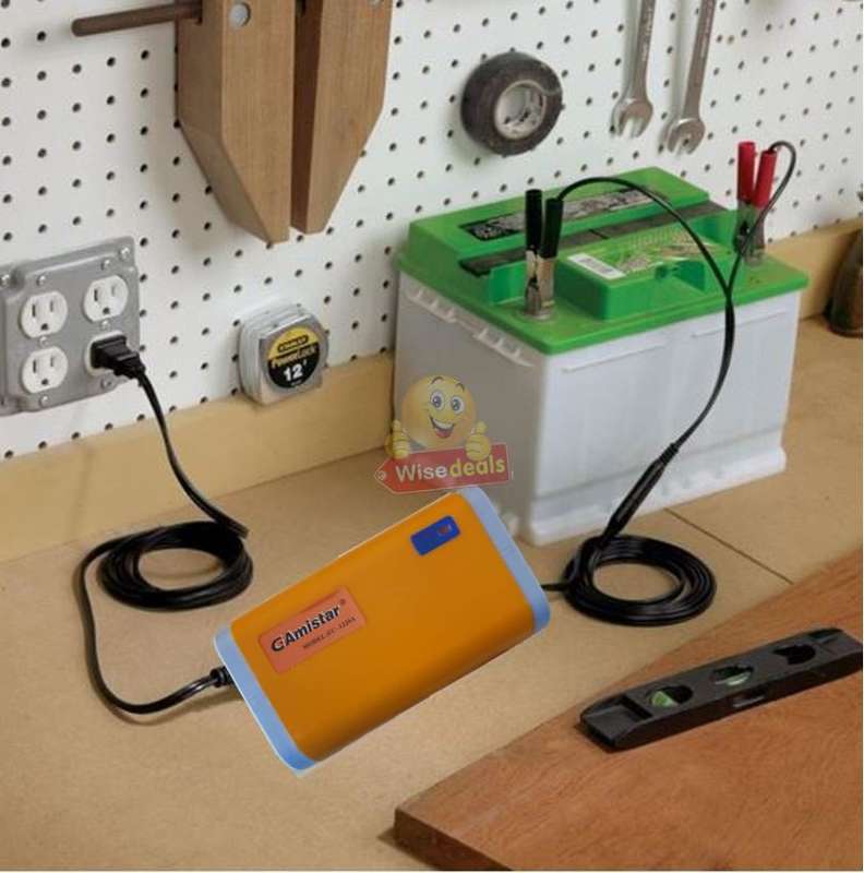 12V 20A Intelligent Battery Charger with Short Circuit, Reverse Connection & Over Current Protection