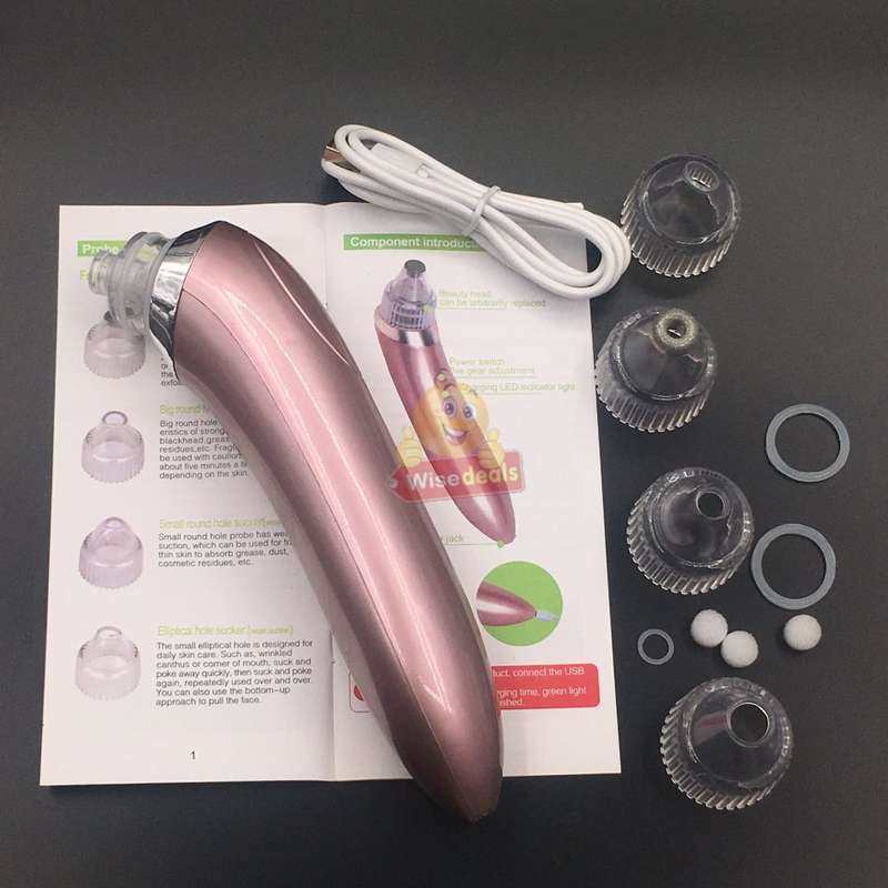 Electric Vacuum Blackhead Remover, Lift skin Elasticity and Make the Skin Tighten, More Radiant