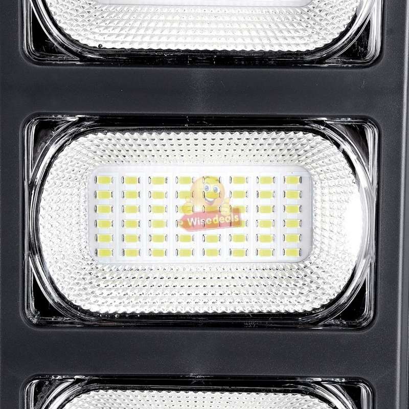 Super Bright 120W LED SOLAR Street Light with Remote, PIR, Motion Sensor, Waterproof with 3 Modes