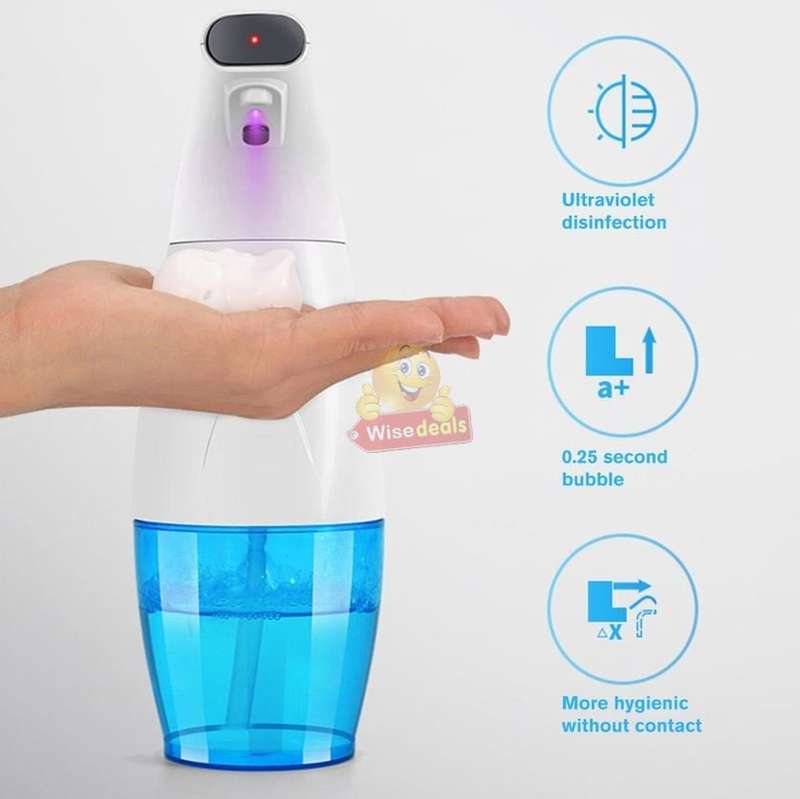 Non-Contact Smart Sensor UV Disinfection Sanitizer and Soap Dispenser