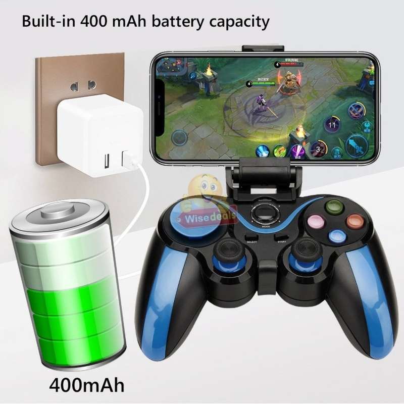 Wireless Bluetooth Mobile Game Controller, Android, IOS, Windows PC, Laptop, TV, No Third-party APP