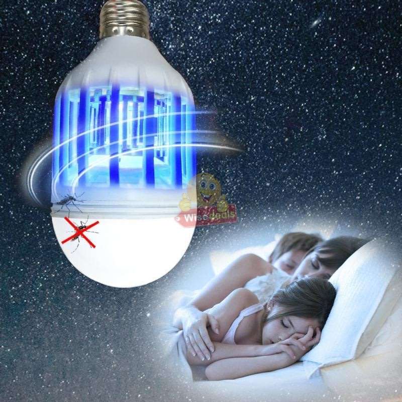 LED Light - Effectively Eliminates Flying Insects, Low Power Consumption & Long Lifespan