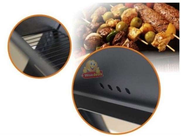 Portable BBQ Braai, Folds into a carry case, open and ready to grill in seconds