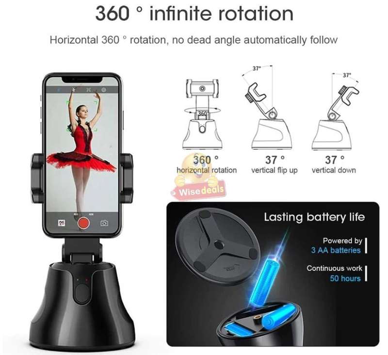 Smart Remote-Control Recording by Apai Genie, Object Tracking, Multi-angle Intelligent Shooting etc