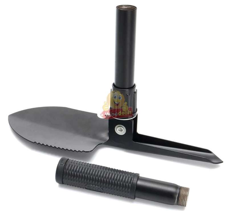 All in One Portable, Practical and Multi-functional Folding Shovel in a Convenient Carry Case