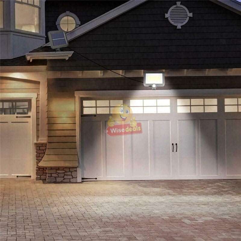 100 COB Super Bright LED Solar Flood Light for Outdoor as well as Indoor use