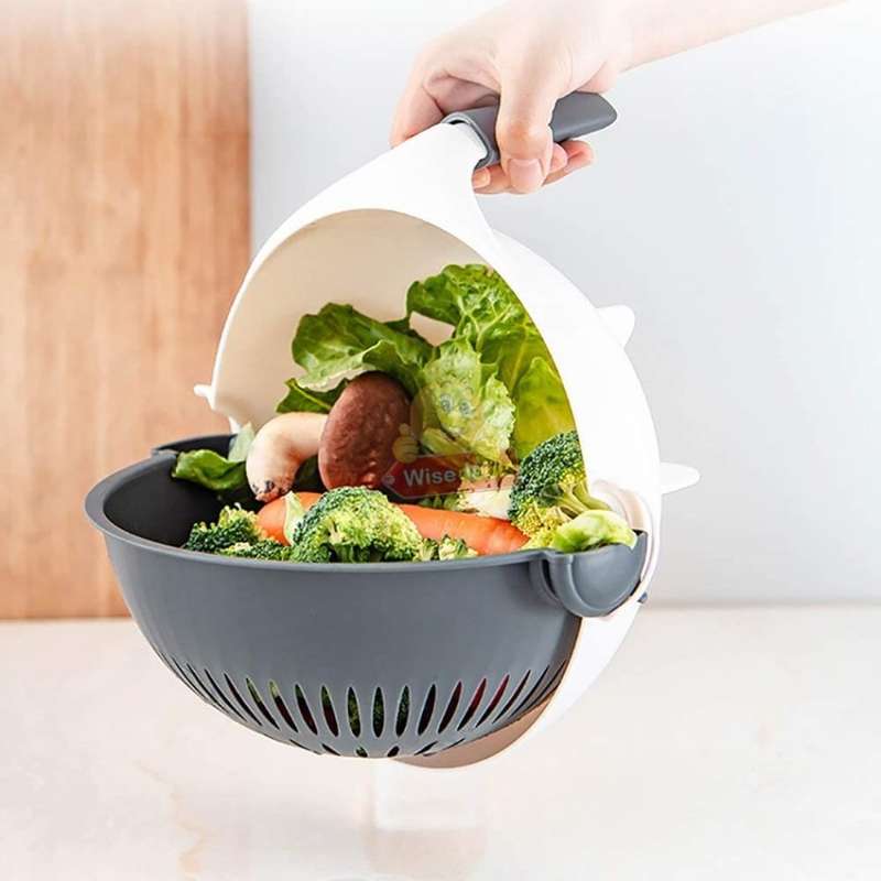 All-in-One Washing and Cutting Wet Basket for Vegetables and Fruits