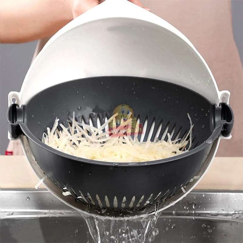 All-in-One Washing and Cutting Wet Basket for Vegetables and Fruits