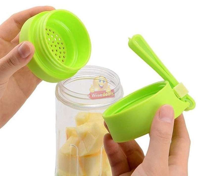 Portable Size Rechargeable USB Electric Fruit Juicer, Smoothie Maker & Blender