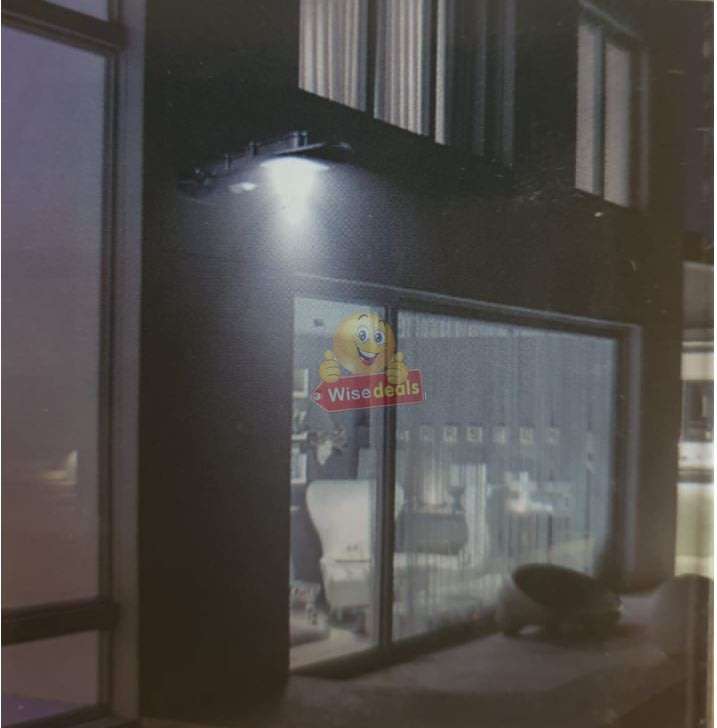 Solar Sensor Street Light, 100W - SEE NEW DELIVERY FEES