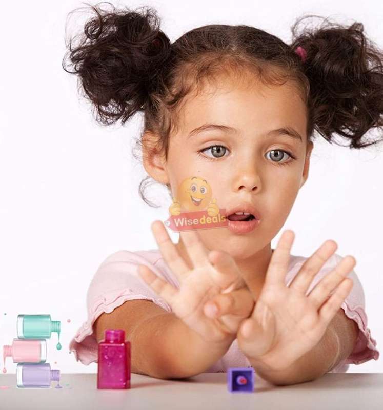 This Amazing Nail Set Comes Complete with Dryer with light, Nail Polish, Nail Gems, Separators etc.
