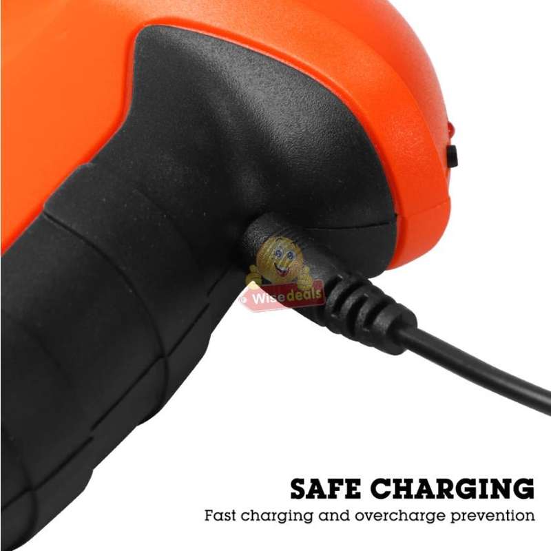 45Pcs Cordless Rechargeable Screwdriver and Drill Set